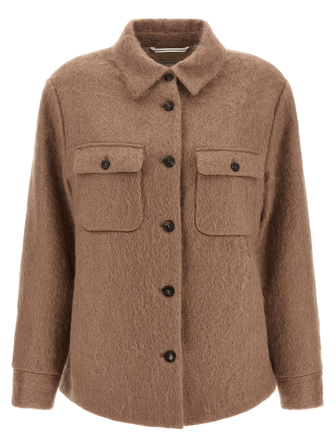 Beige Virgin Wool Jacket
