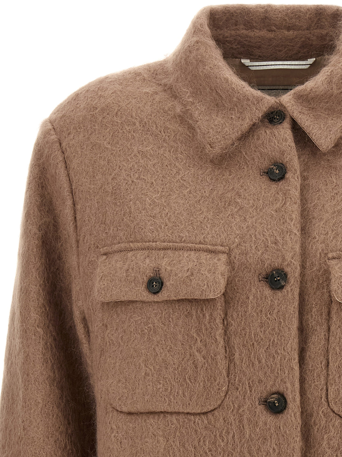Beige Virgin Wool Jacket