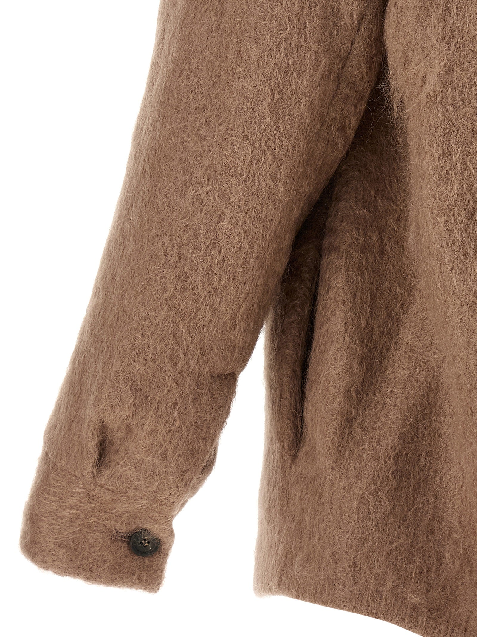 Beige Virgin Wool Jacket