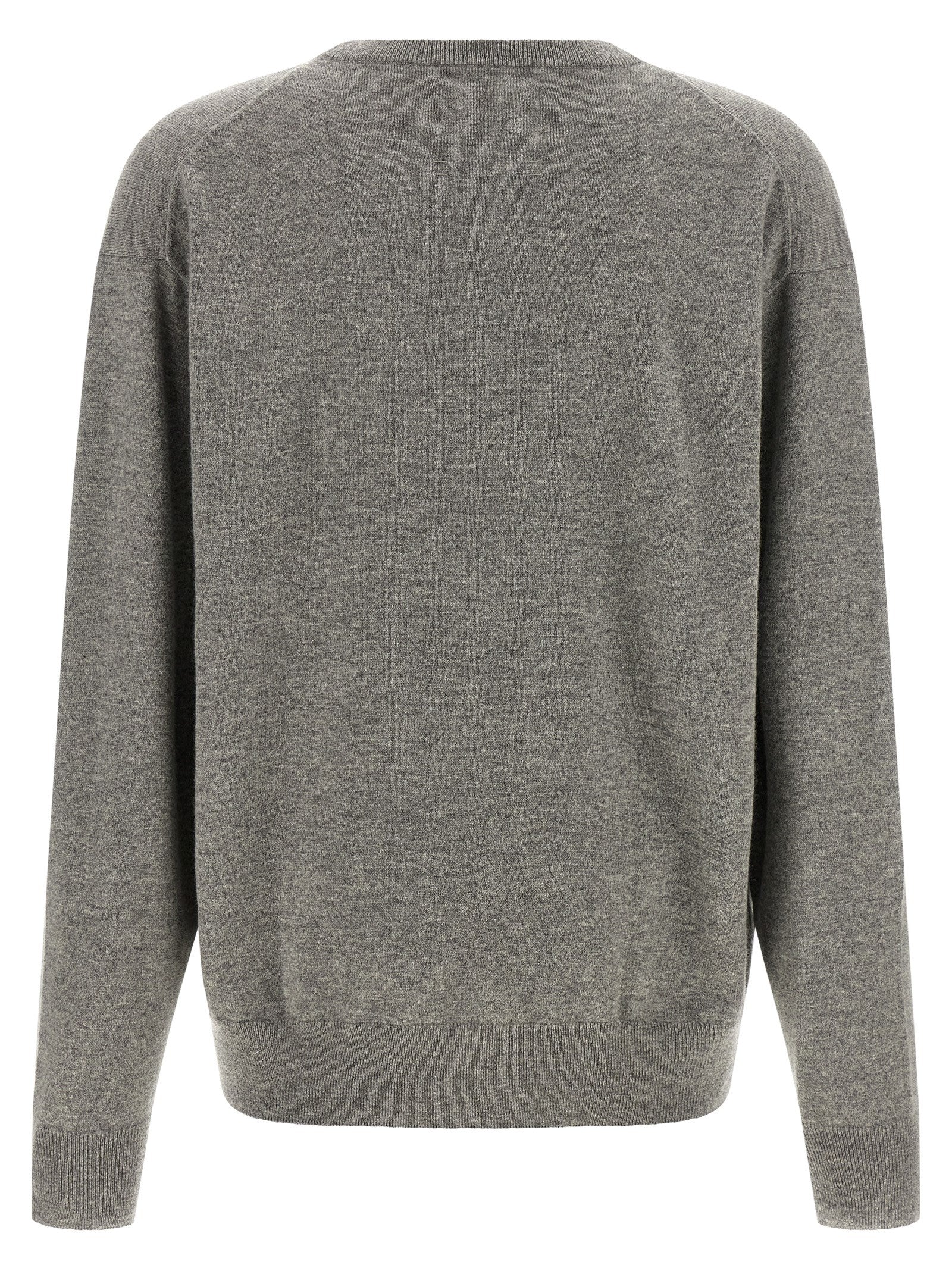 Gray Cashmere Cardigan