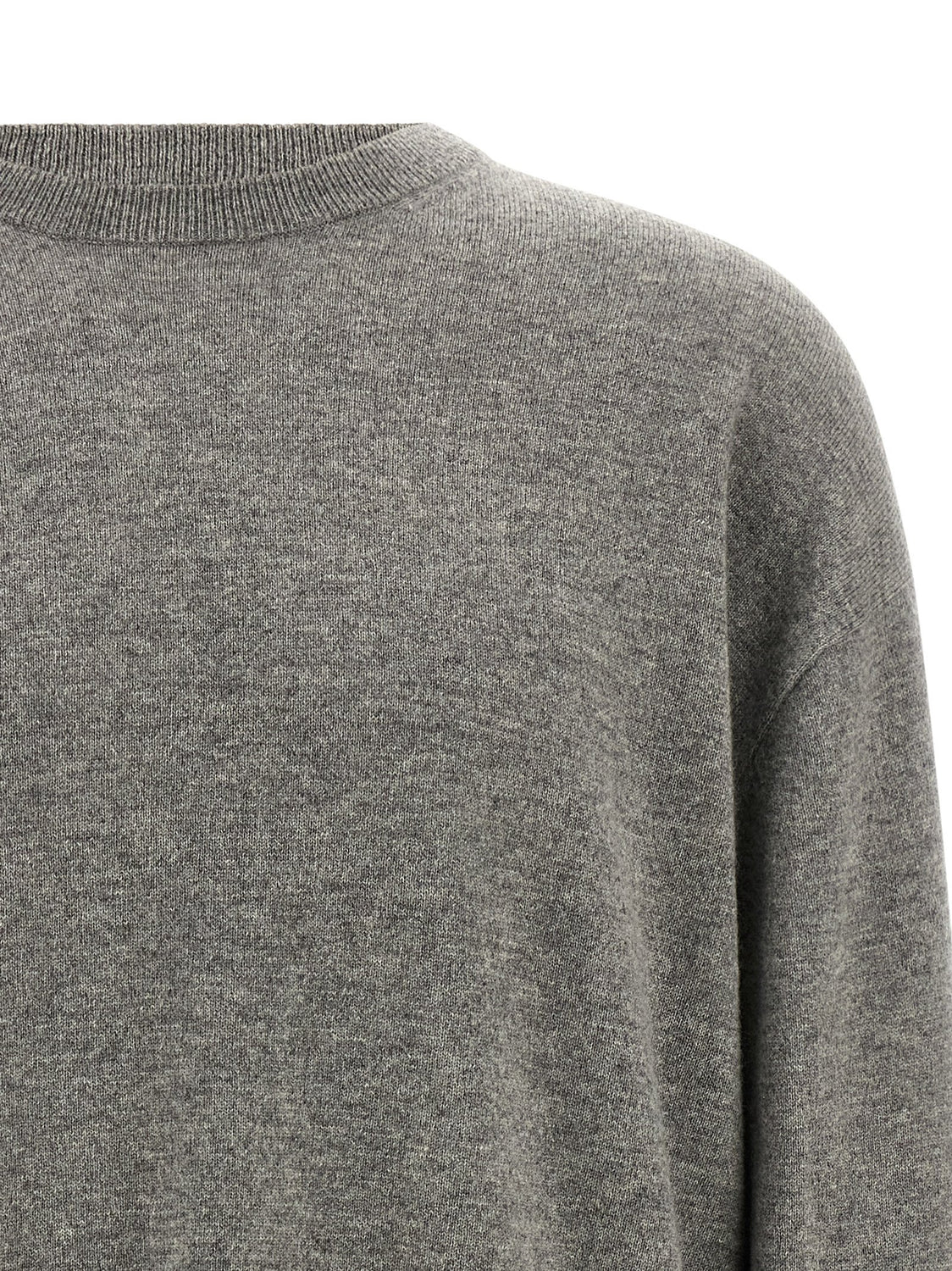 Gray Cashmere Cardigan