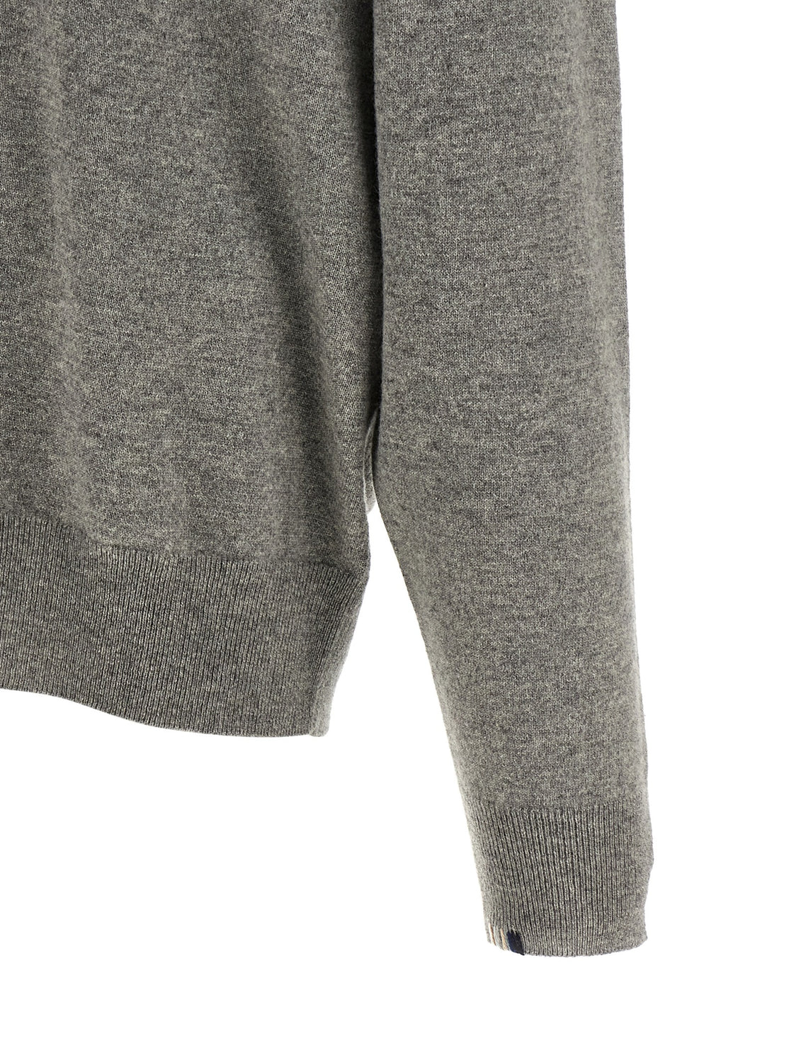 Gray Cashmere Cardigan