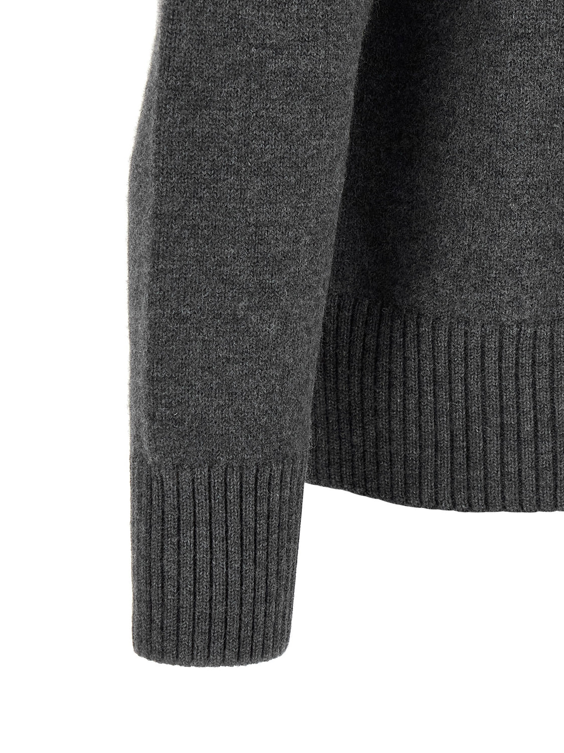 Gray Wool Cardigan