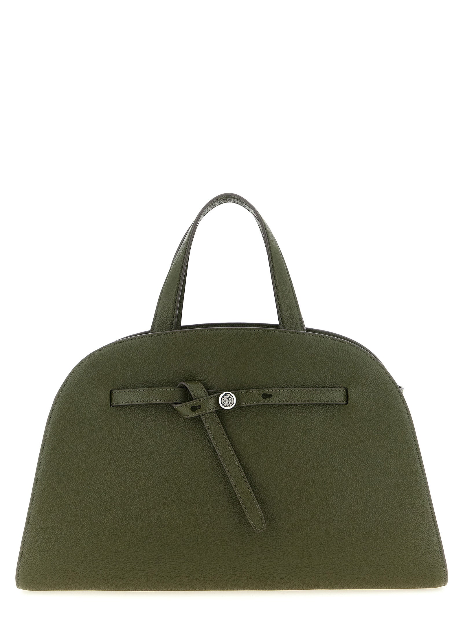 Bicolor Cowhide Handbag