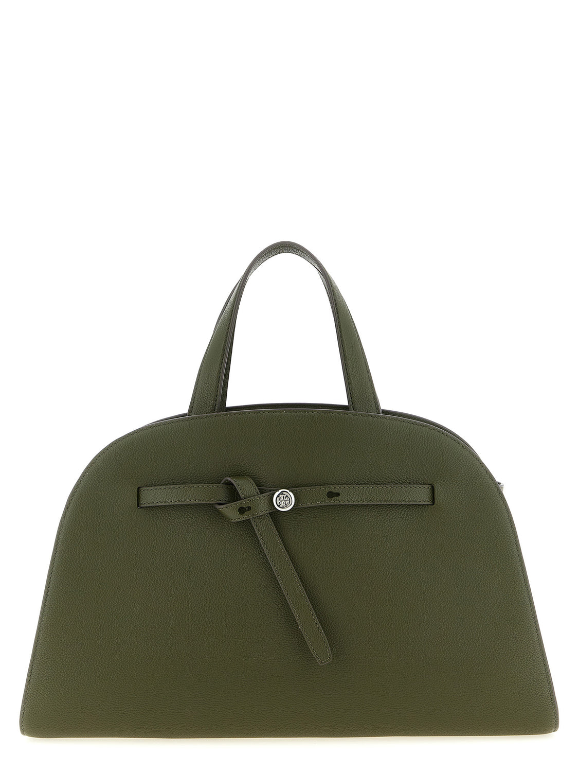 Bicolor Cowhide Handbag