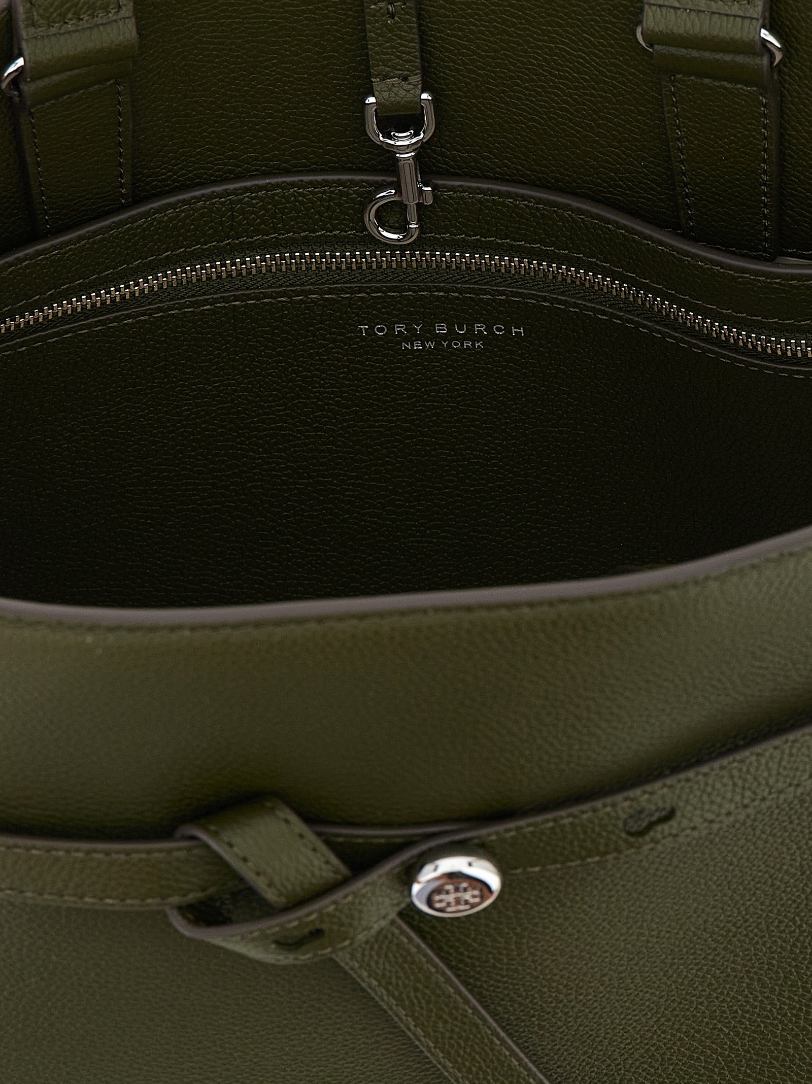 Bicolor Cowhide Handbag