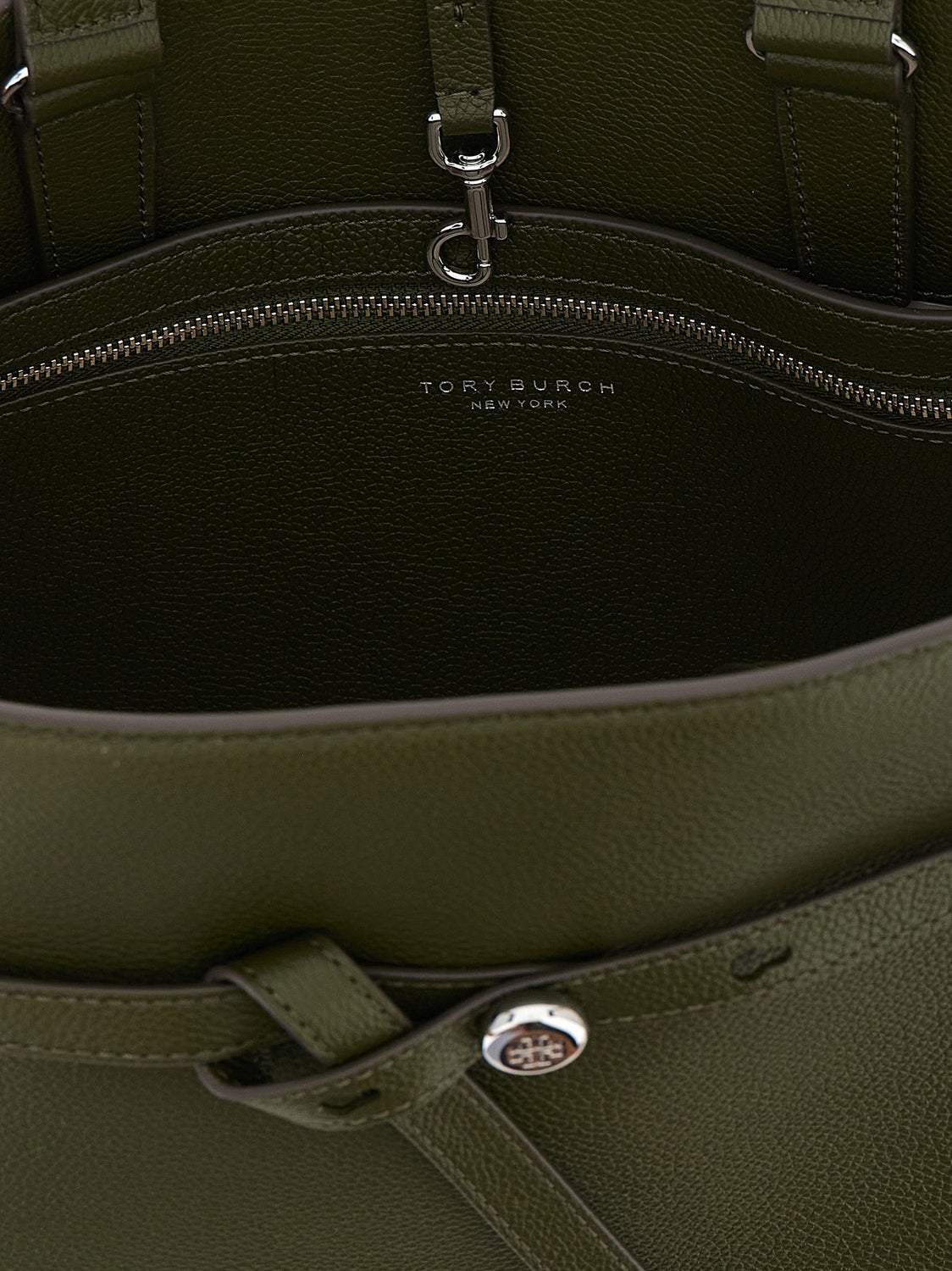Bicolor Cowhide Handbag