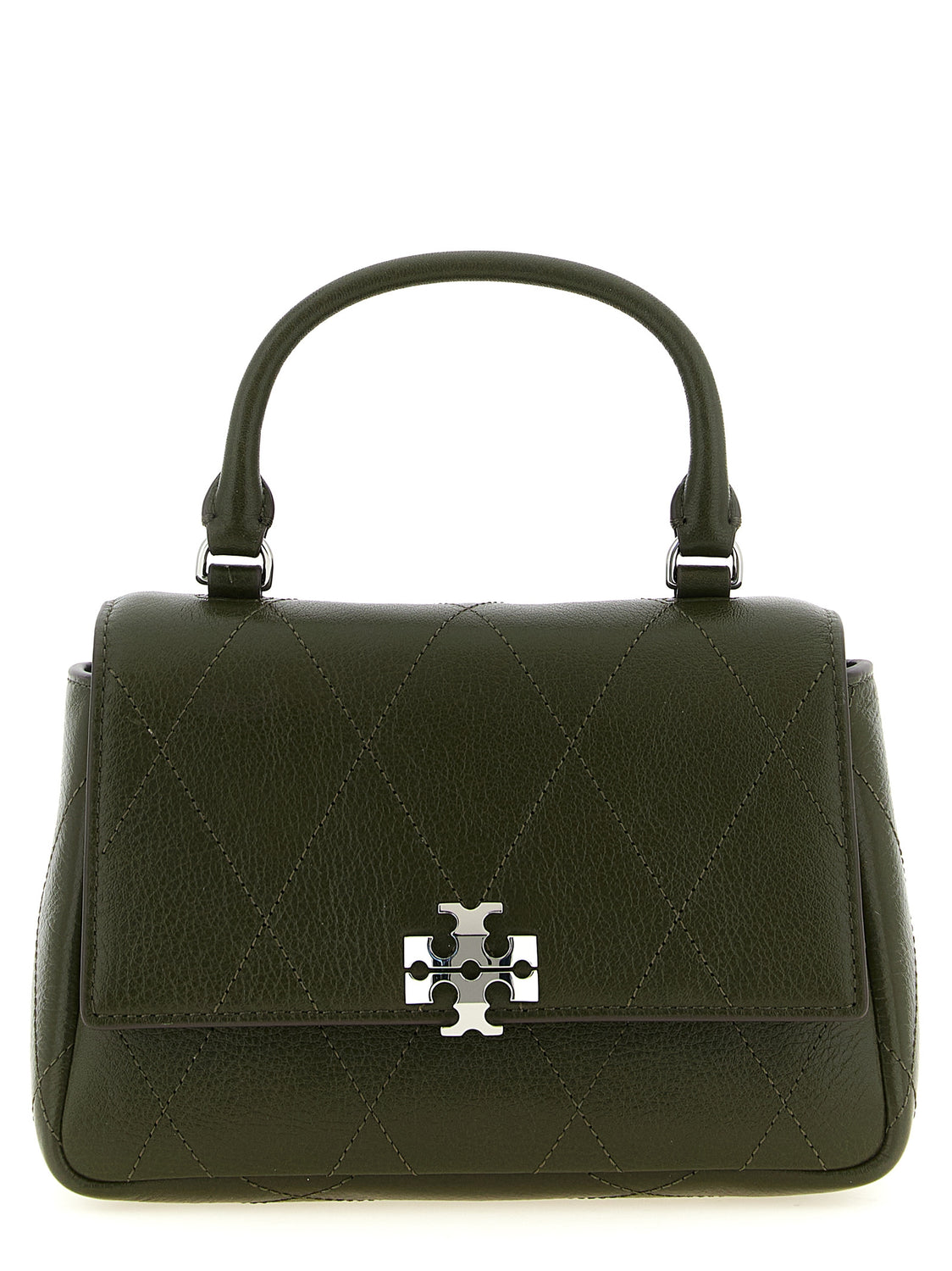 Bicolor Cowhide Handbag