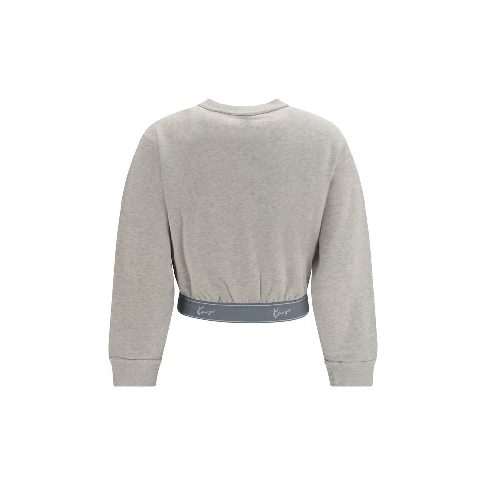 Gray Cotton Sweatshirt