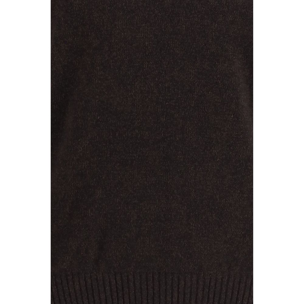 Brown Wool Oves Aries Sweatshirt