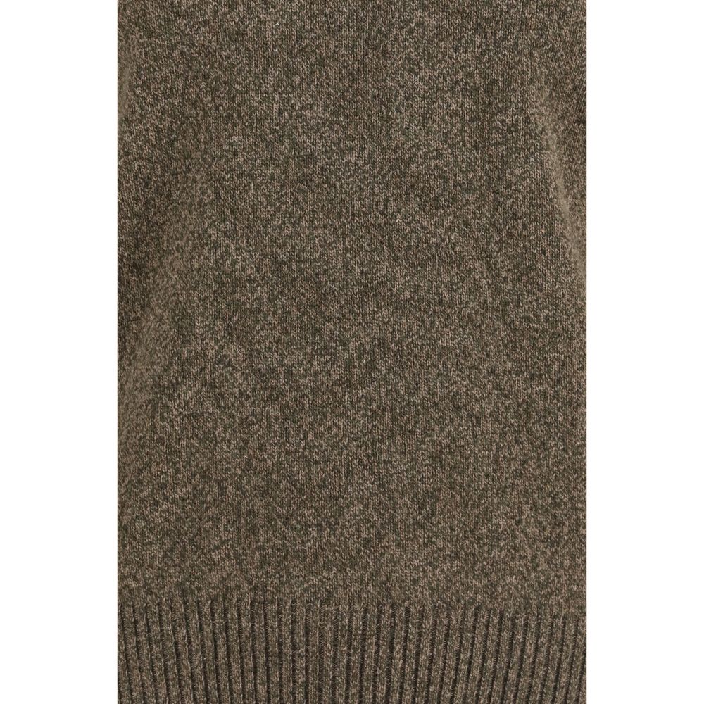 Brown Wool Oves Aries Sweatshirt