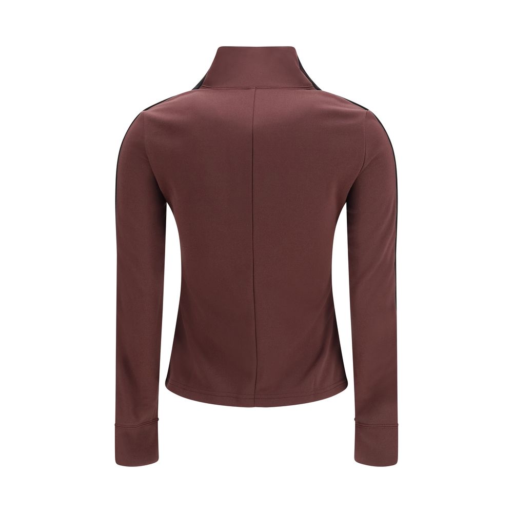 Bordeaux Polyester Sweatshirt