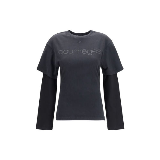 Black Cotton T-Shirt