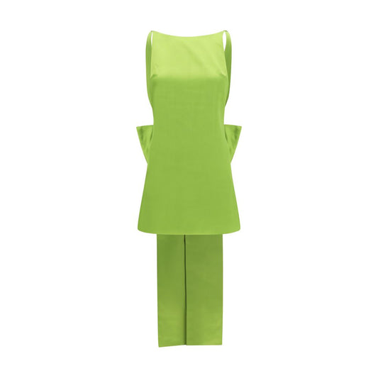 Bicolor Polyester Cocktail Dress