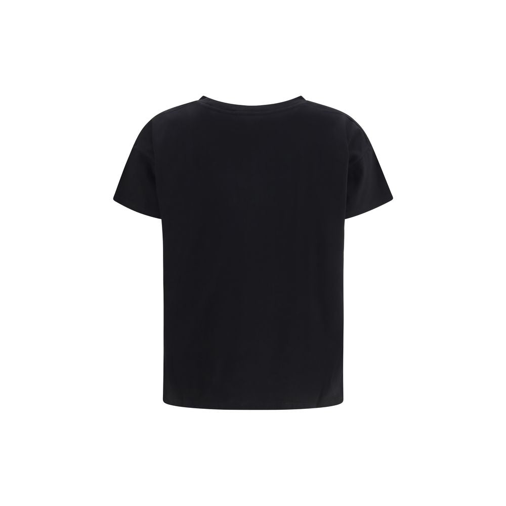 Black Cotton T-Shirt