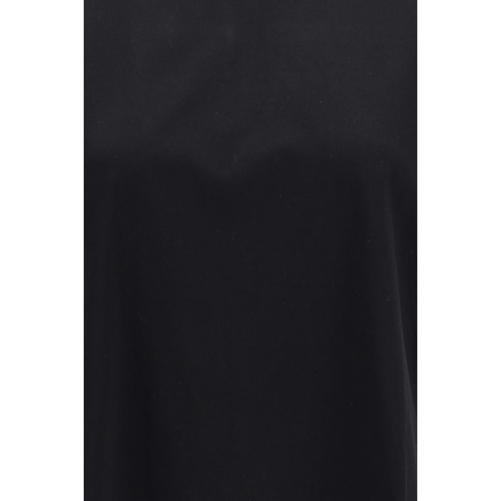 Black Cotton T-Shirt