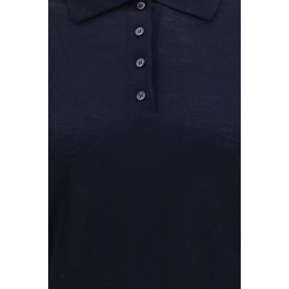 Blue Wool Oves Aries Dress Shirt