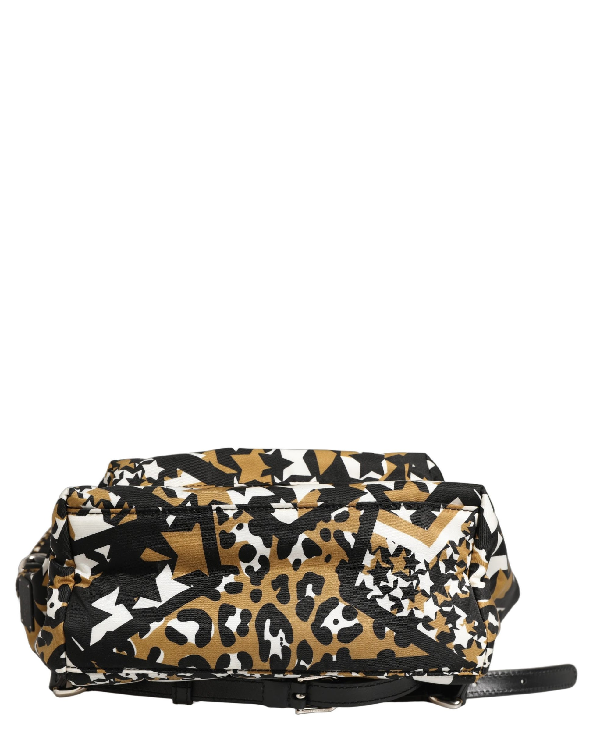 Multicolor Star Nylon School Travel Backpack Borse Bag