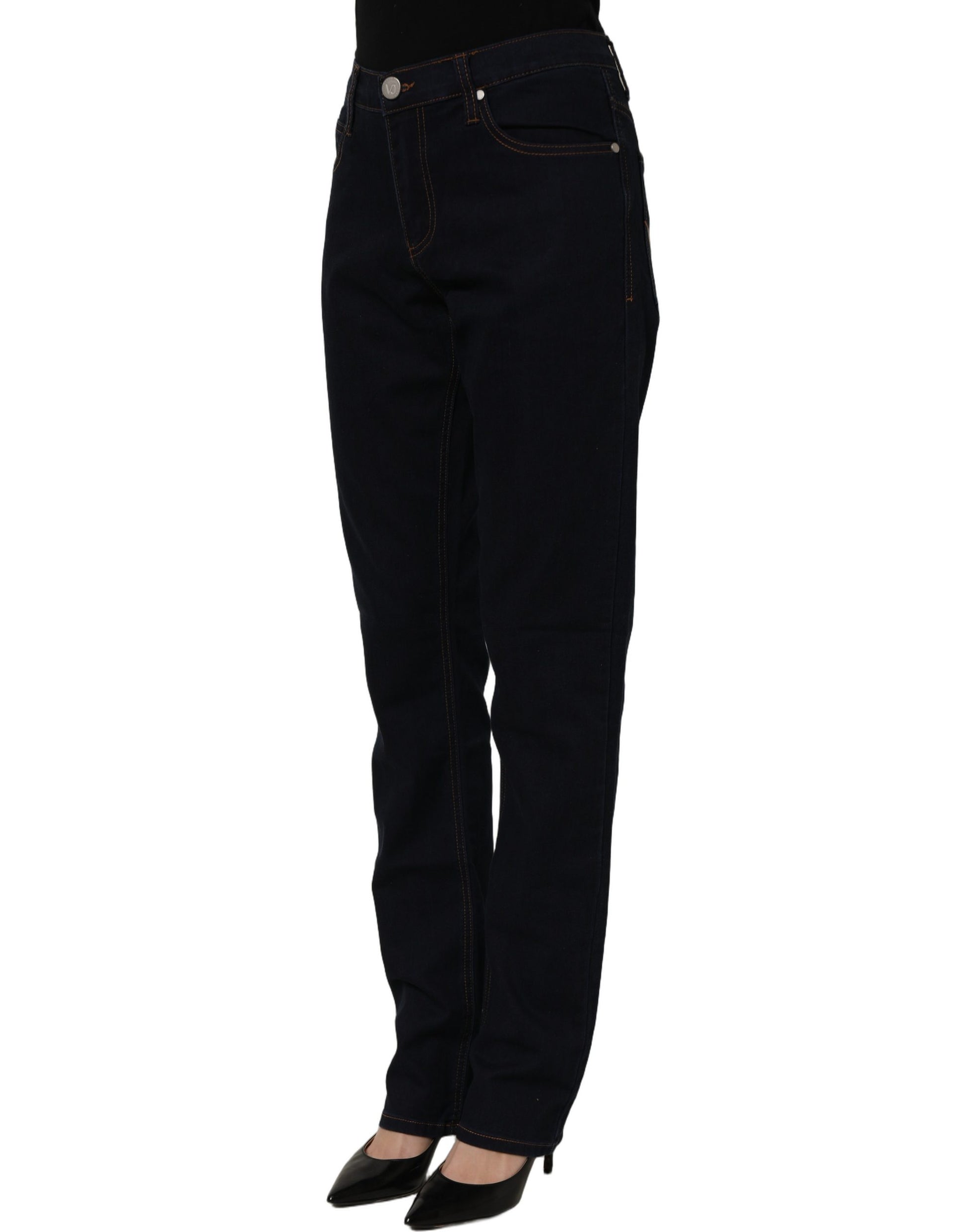 Blue High Waist Skinny Denim Trouser Jeans