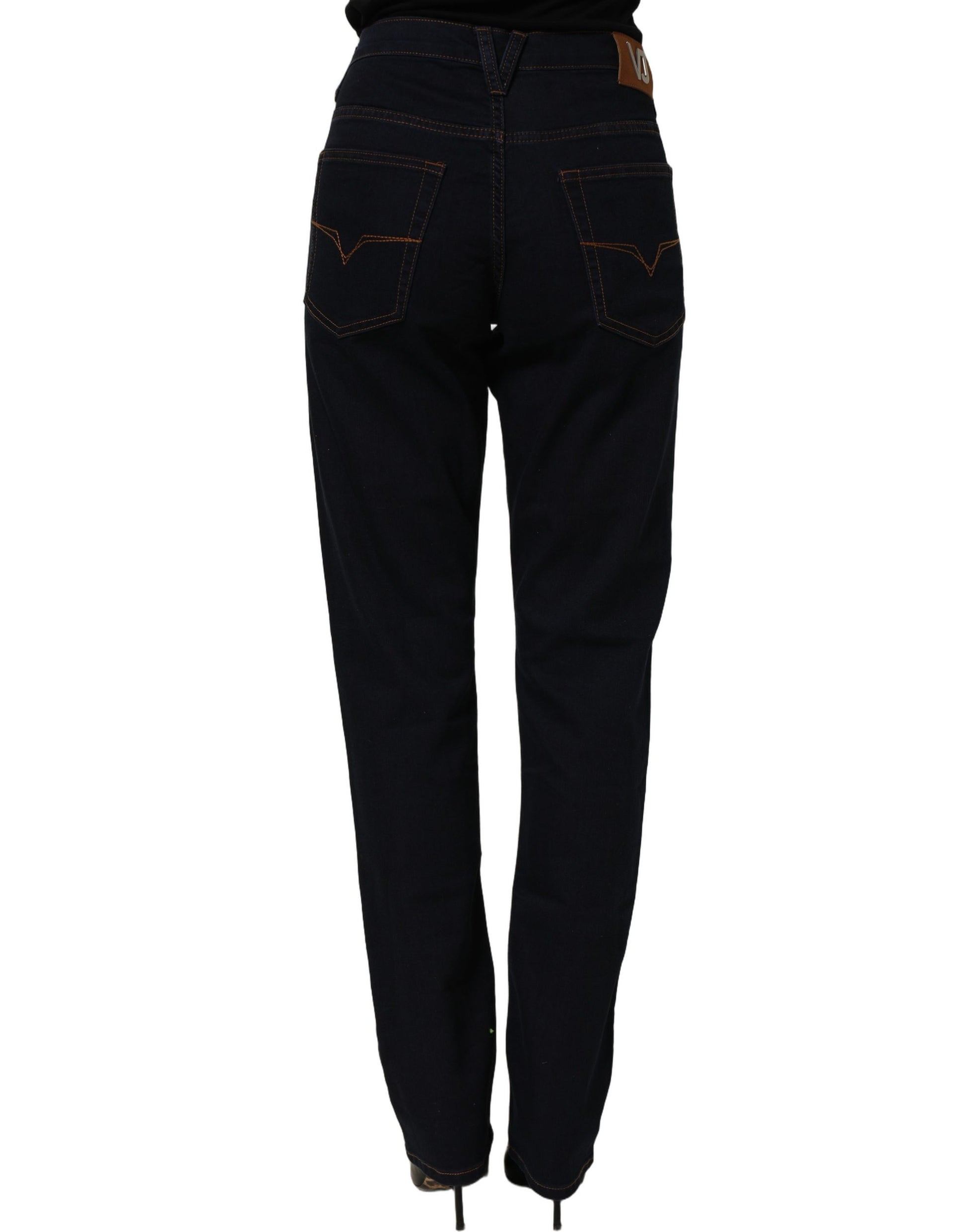 Blue High Waist Skinny Denim Trouser Jeans