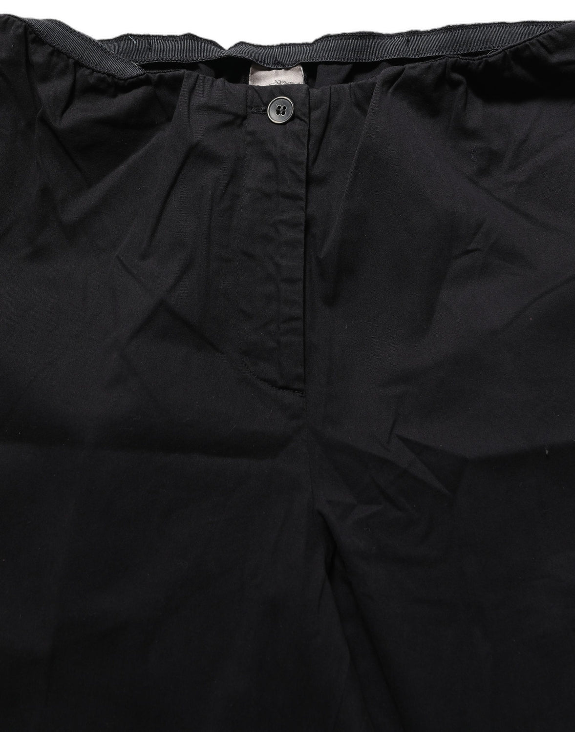 Black High-Waisted Straight Chino Women Trouser Pants