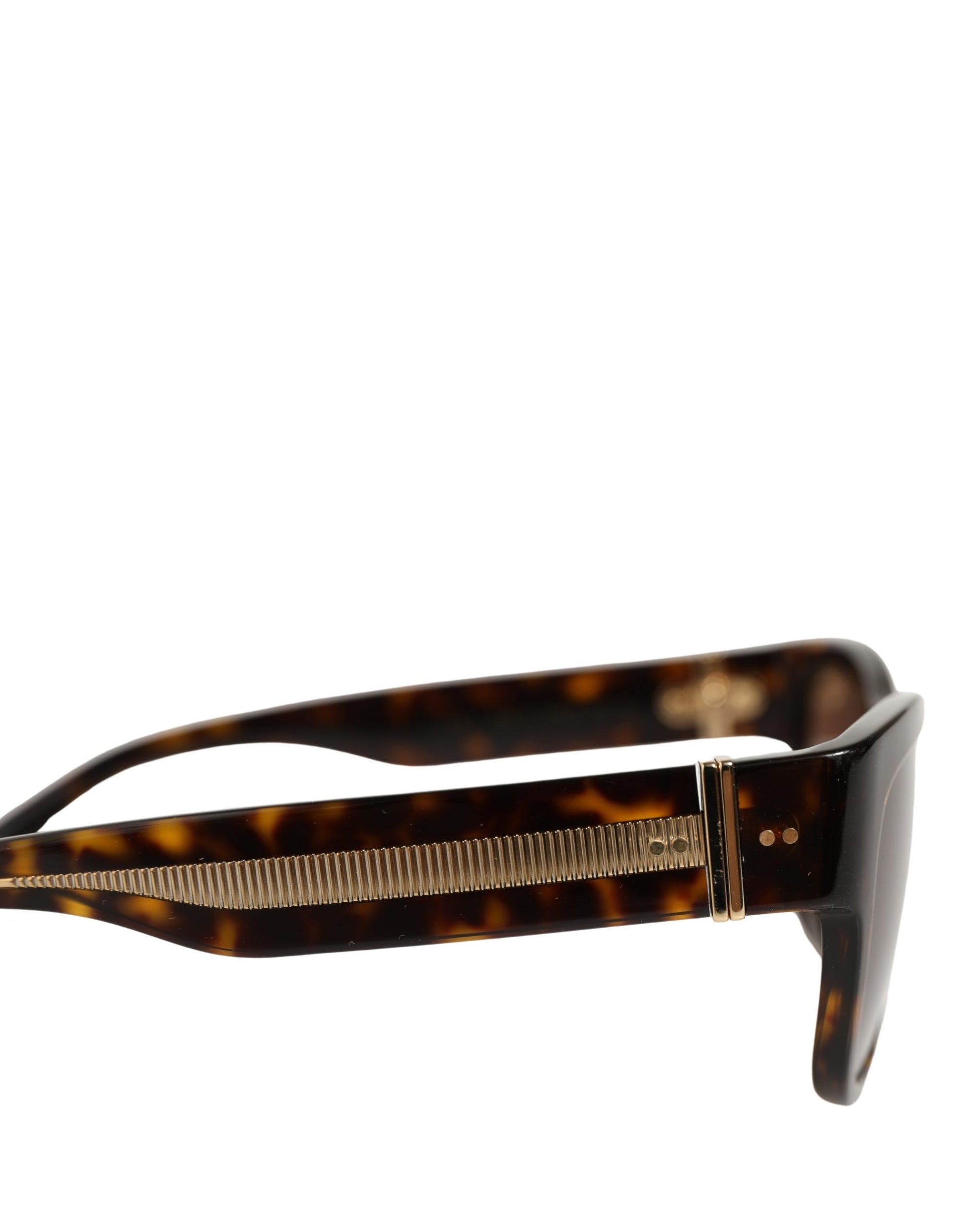 DG4390F Brown Acetate Frame Polarized Lenses Sunglasses