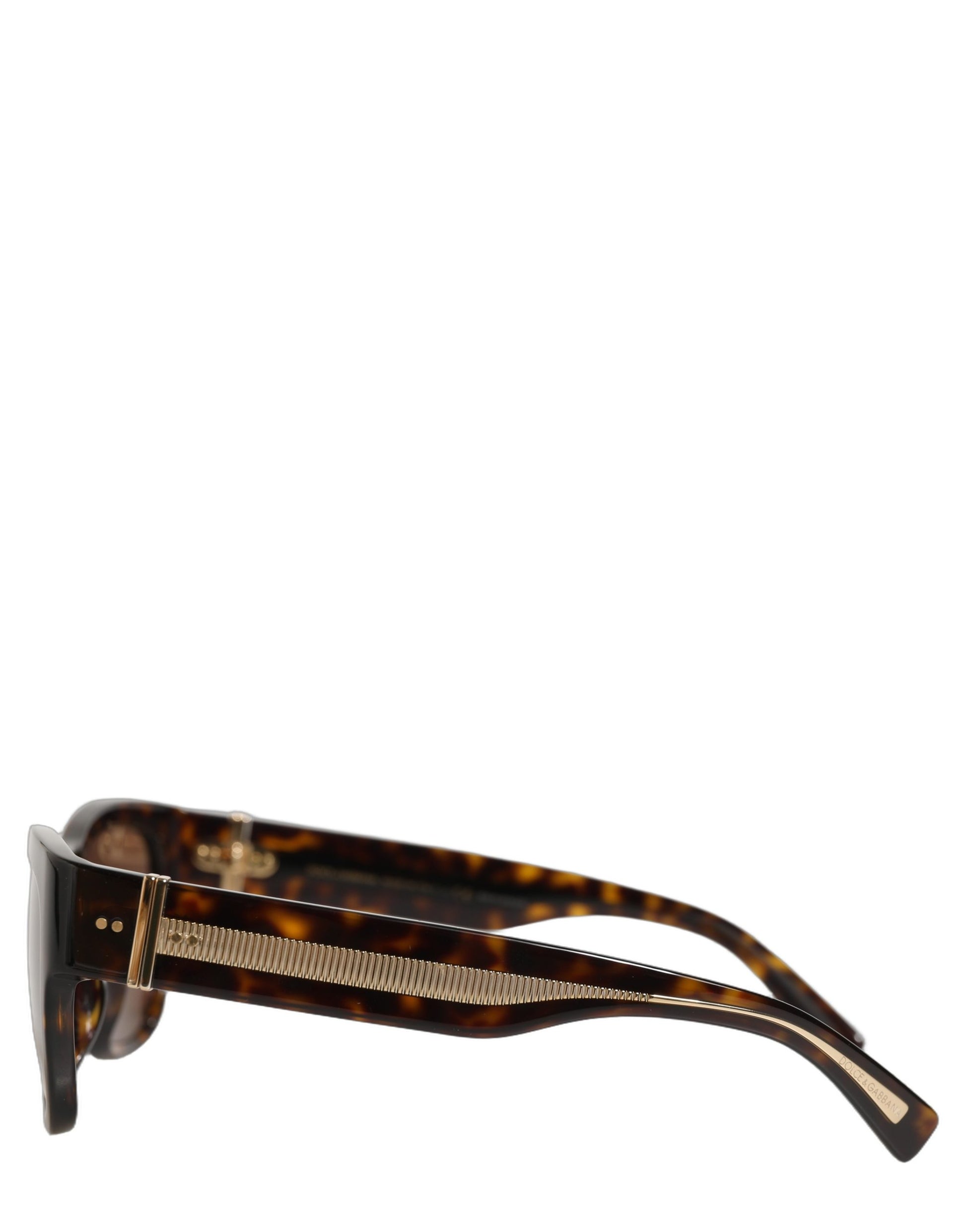DG4390F Brown Acetate Frame Polarized Lenses Sunglasses