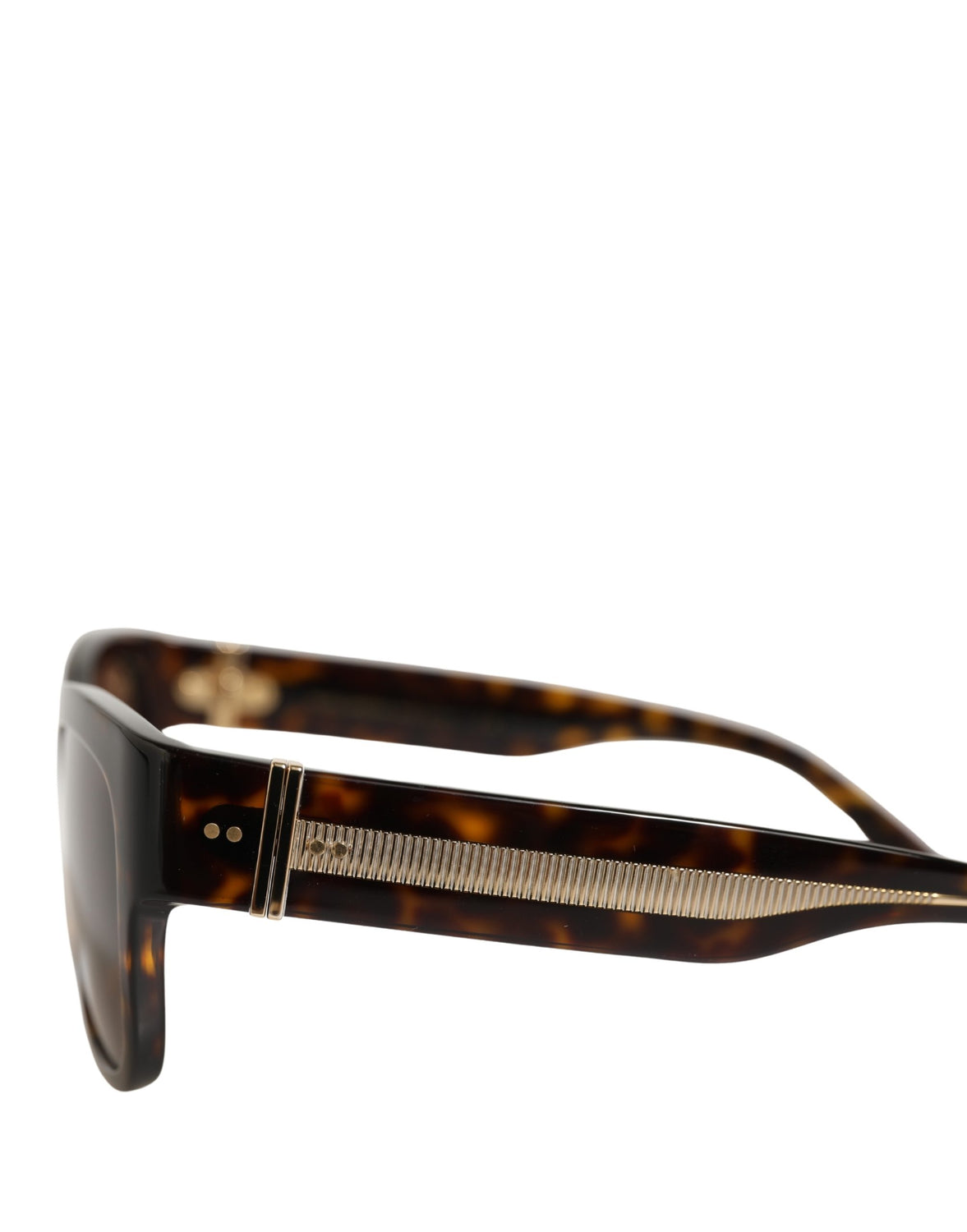 DG4390F Brown Acetate Frame Polarized Lenses Sunglasses