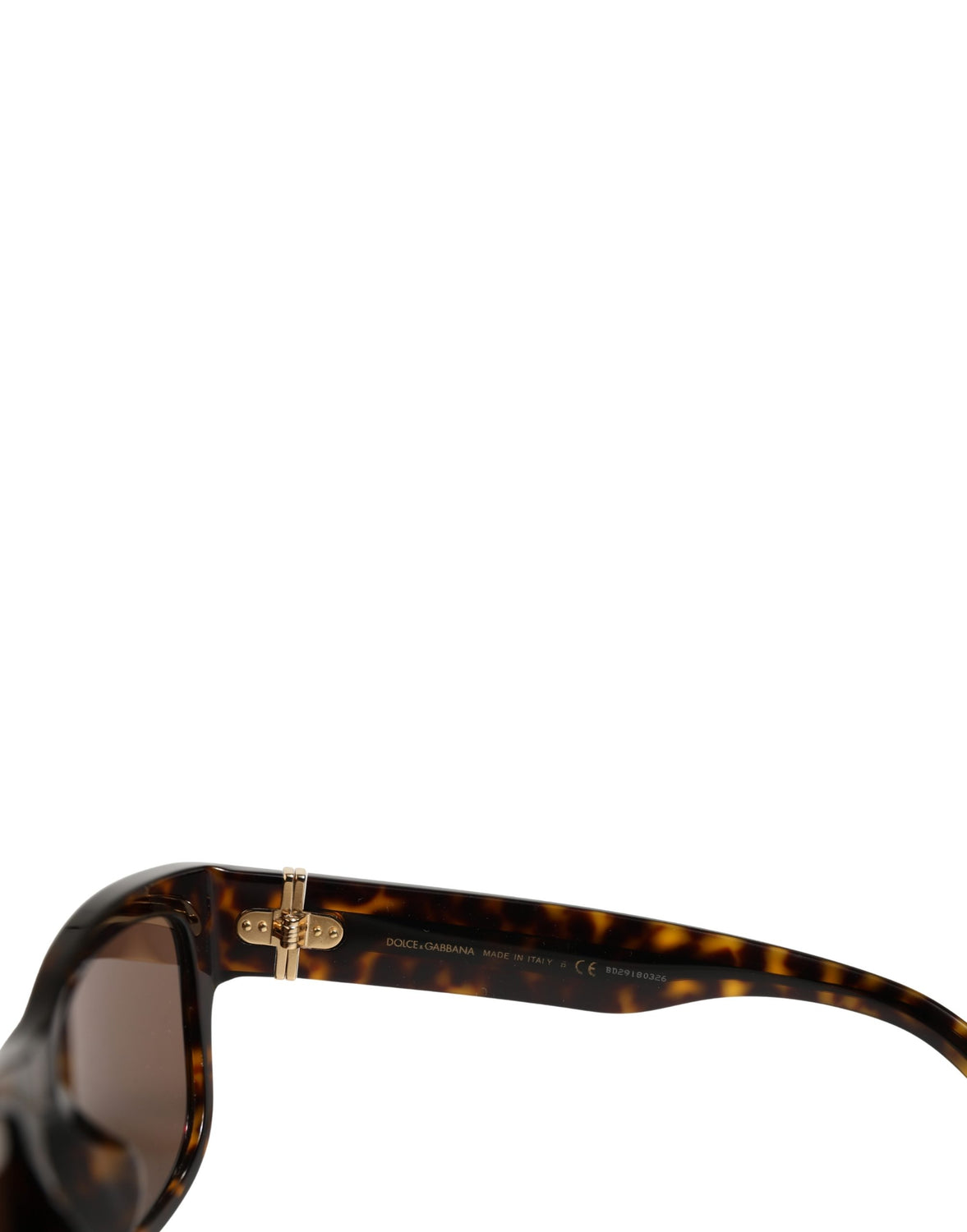 DG4390F Brown Acetate Frame Polarized Lenses Sunglasses