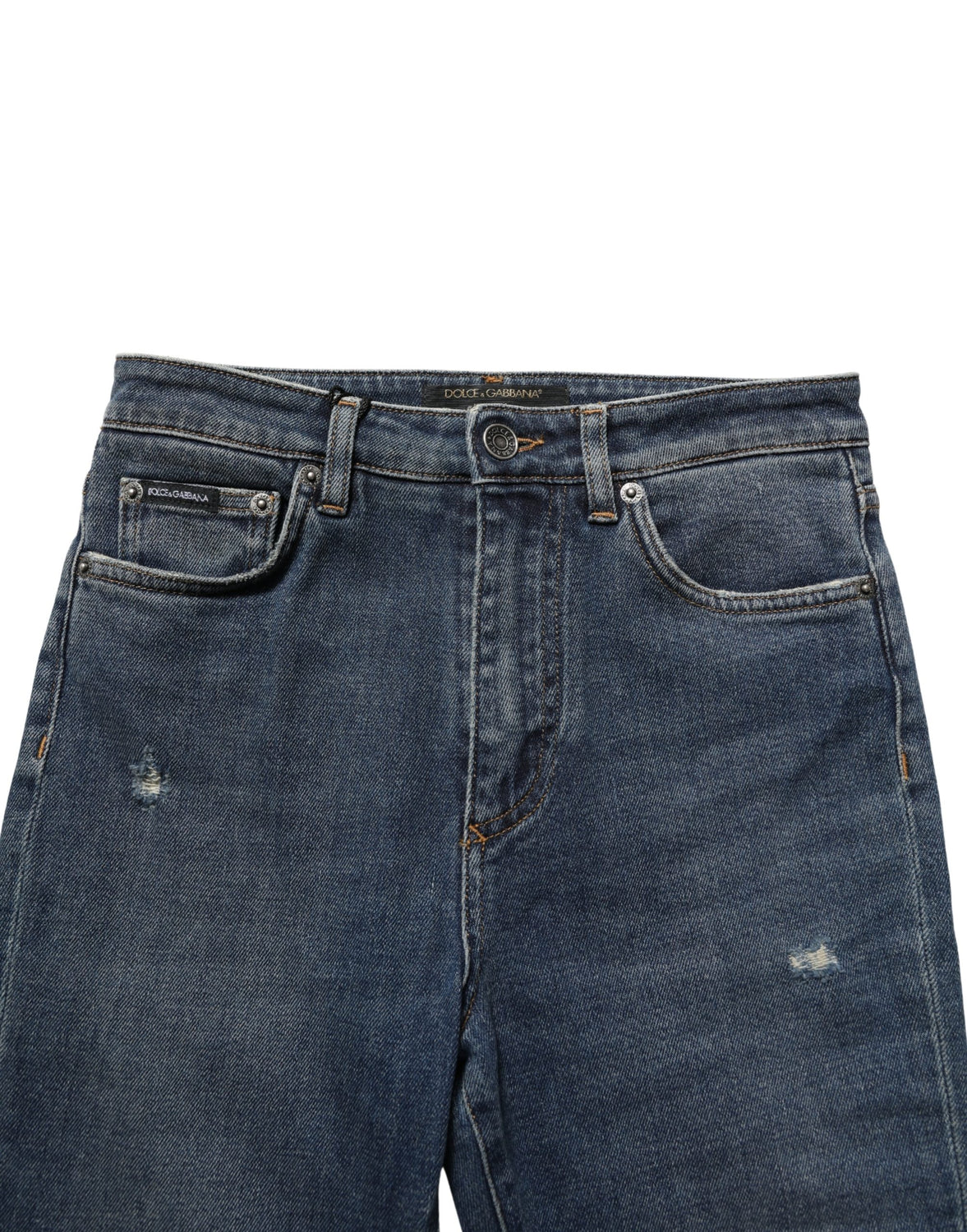 Blue Cotton Stretch Skinny Denim Trouser Jeans