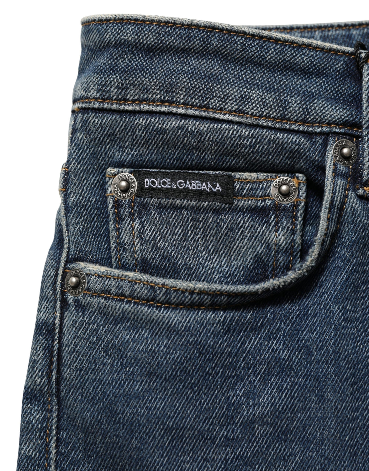 Blue Cotton Stretch Skinny Denim Trouser Jeans