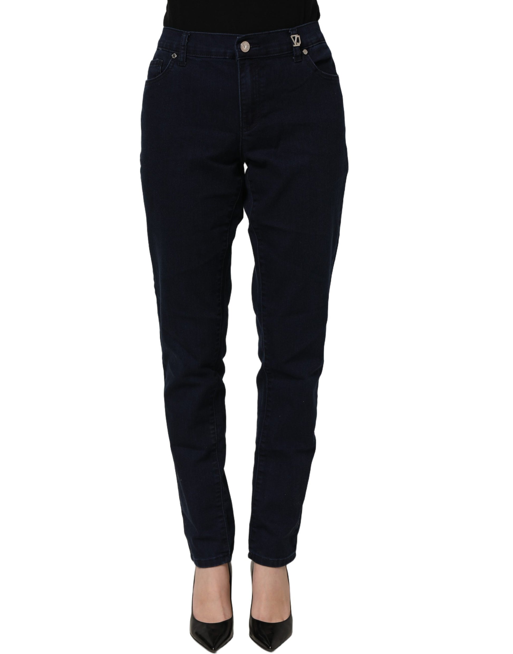Blue High Waist Skinny Denim Trouser Jeans