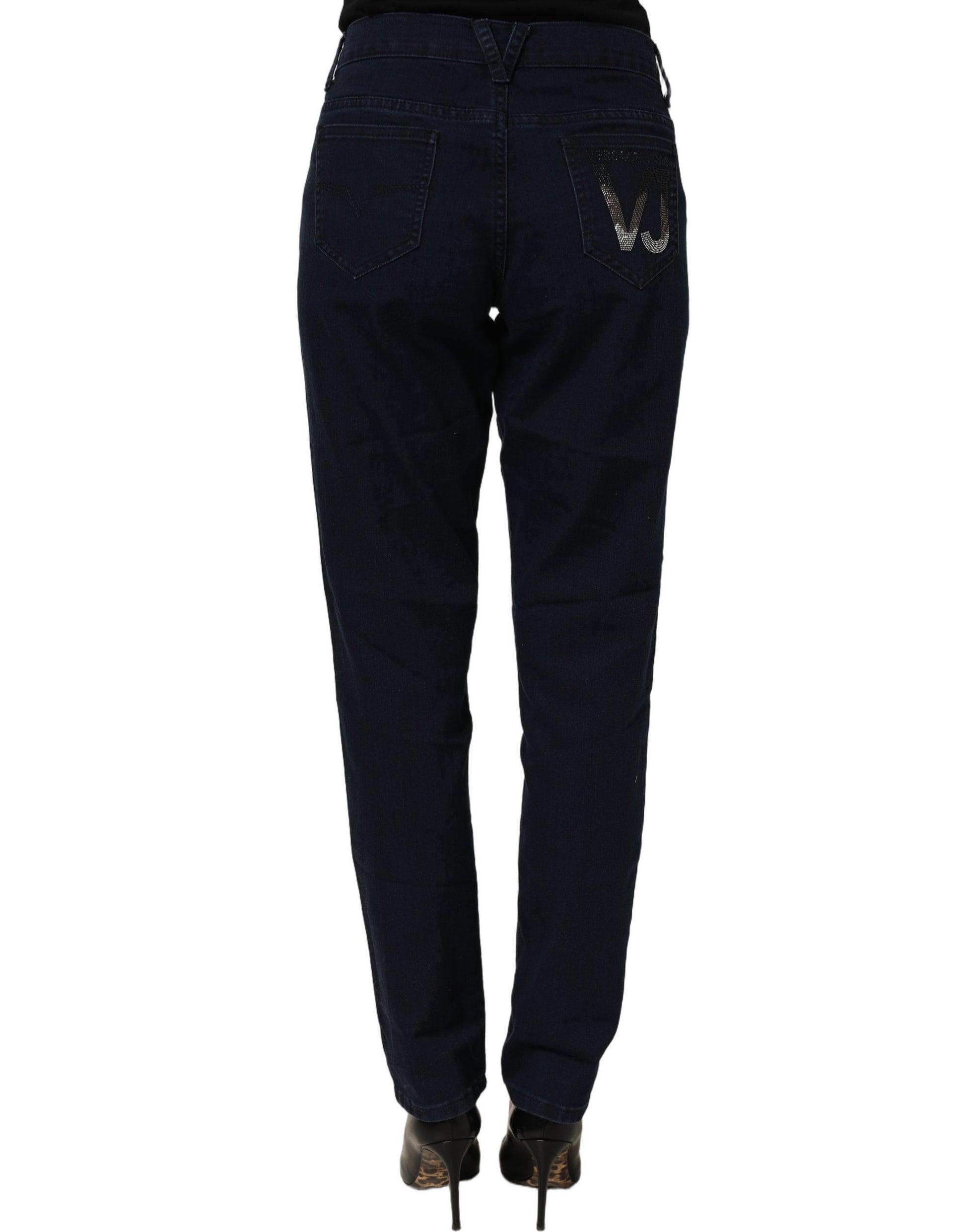 Blue High Waist Skinny Denim Trouser Jeans