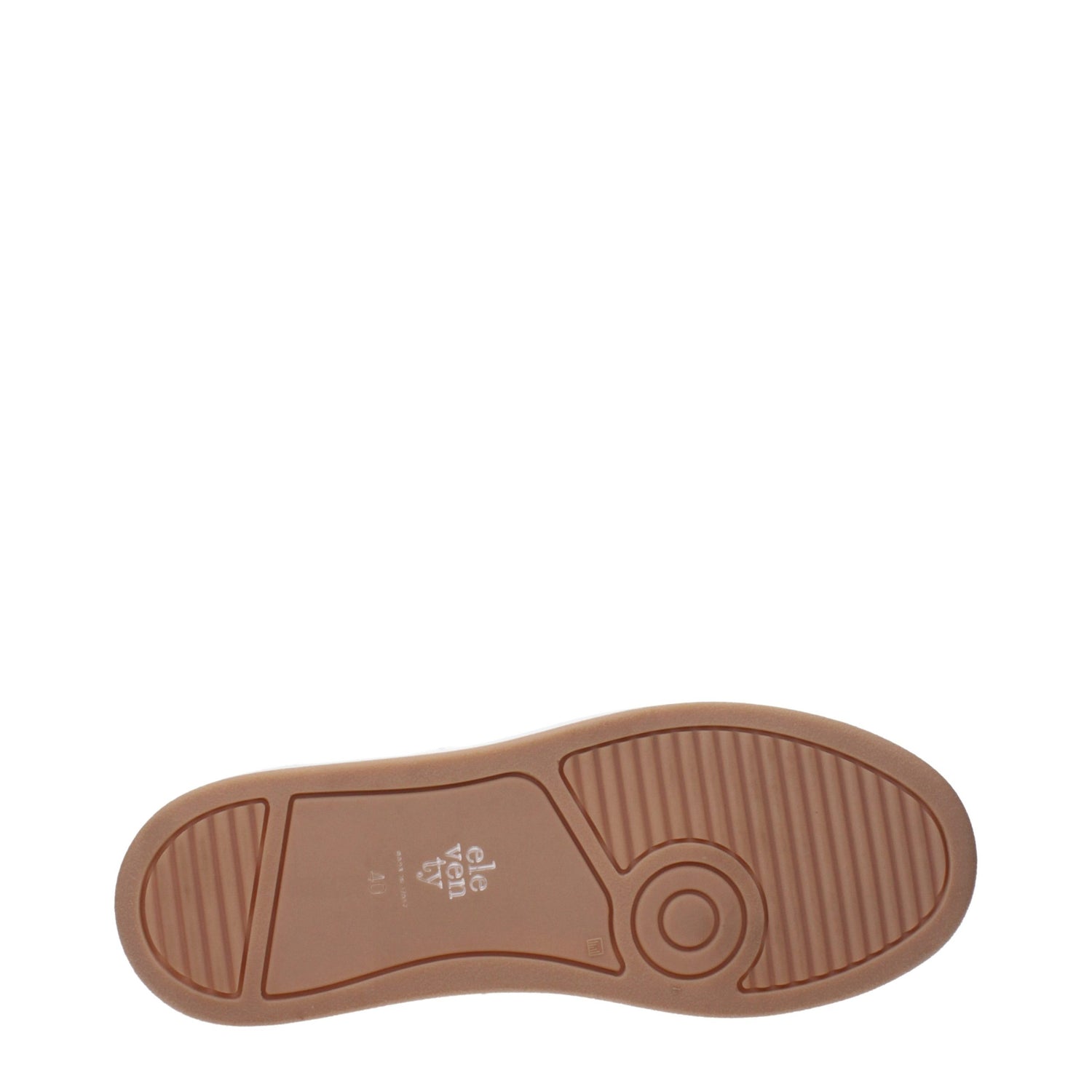 Beige Leather Sneakers