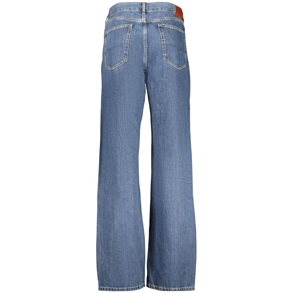 Blue Cotton Women's Jeans
