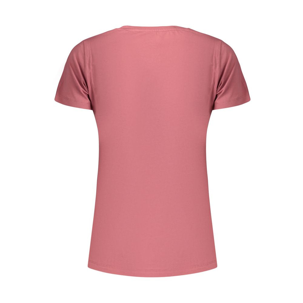 Pink Cotton Women's T-Shirt