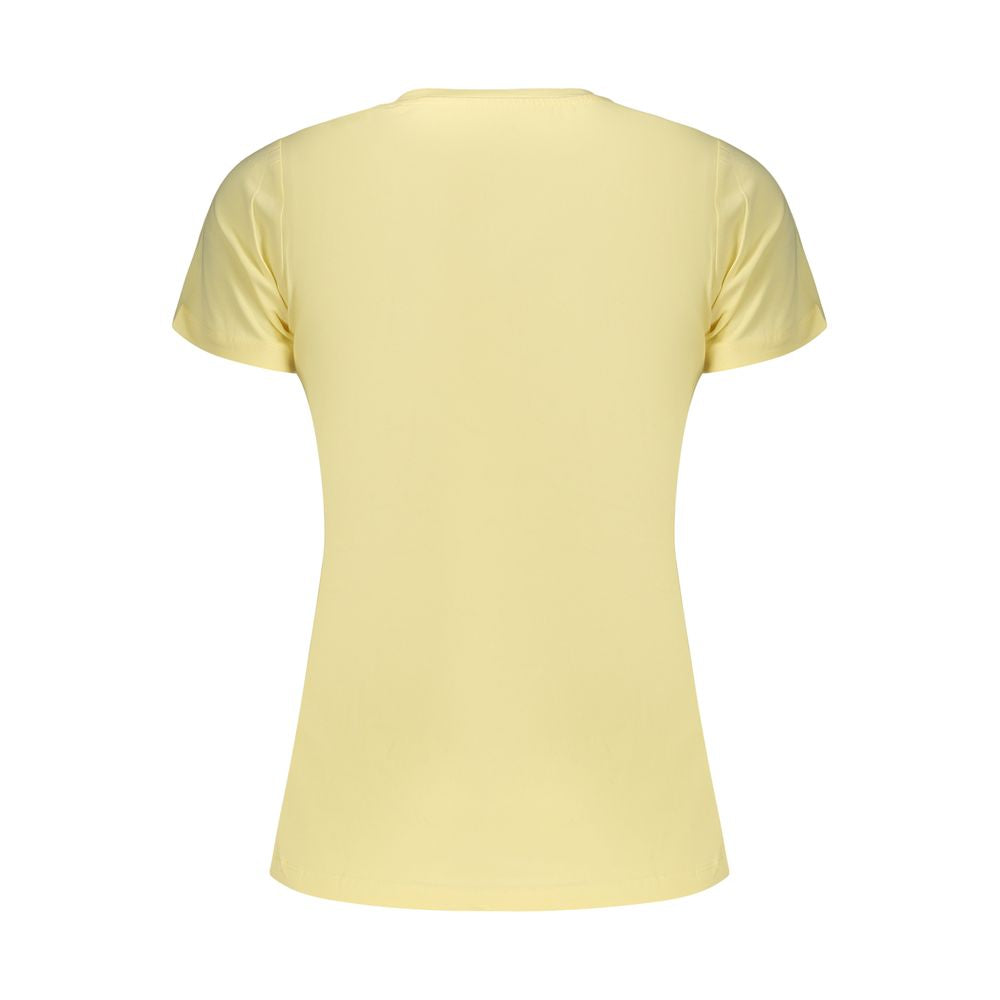 Yellow Cotton Women's T-Shirt