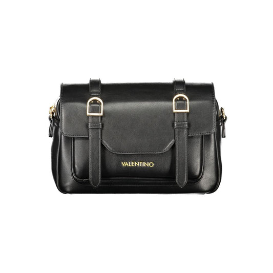 Black Polyurethane Women's Bag