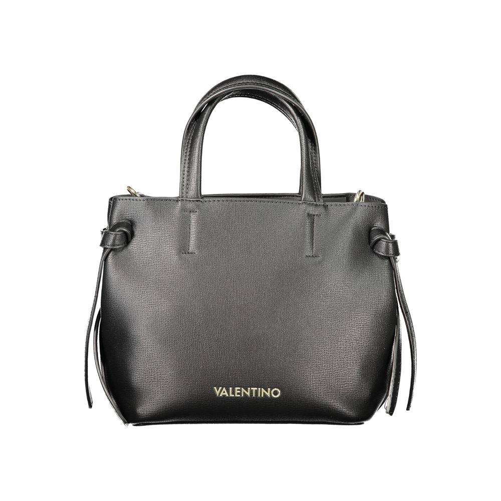 Black Polyurethane Women's Bag