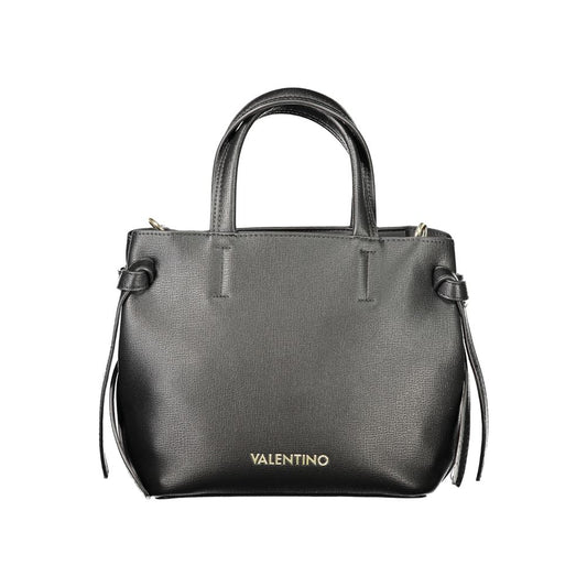 Black Polyurethane Women's Bag
