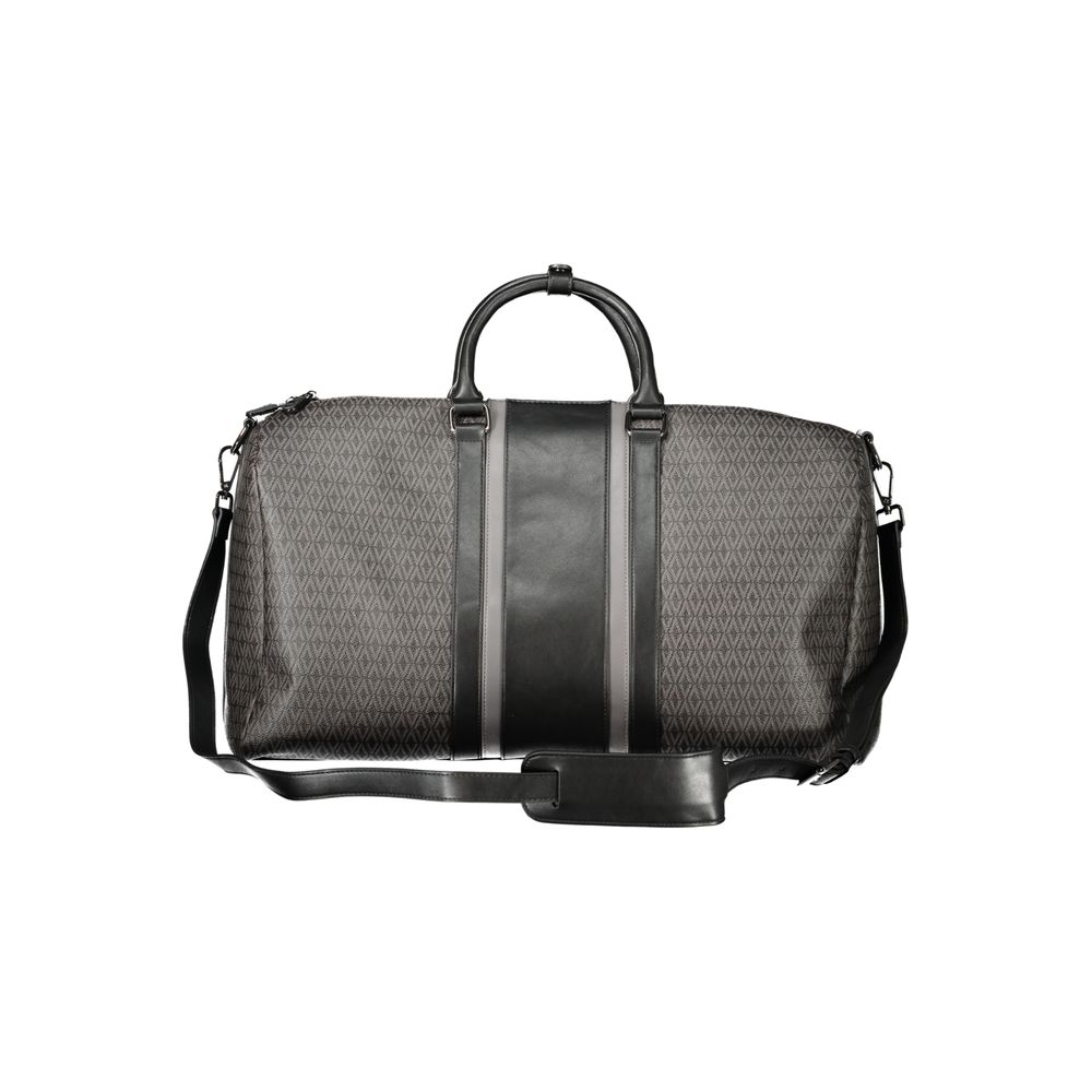 Black Polyurethane Women's Bag