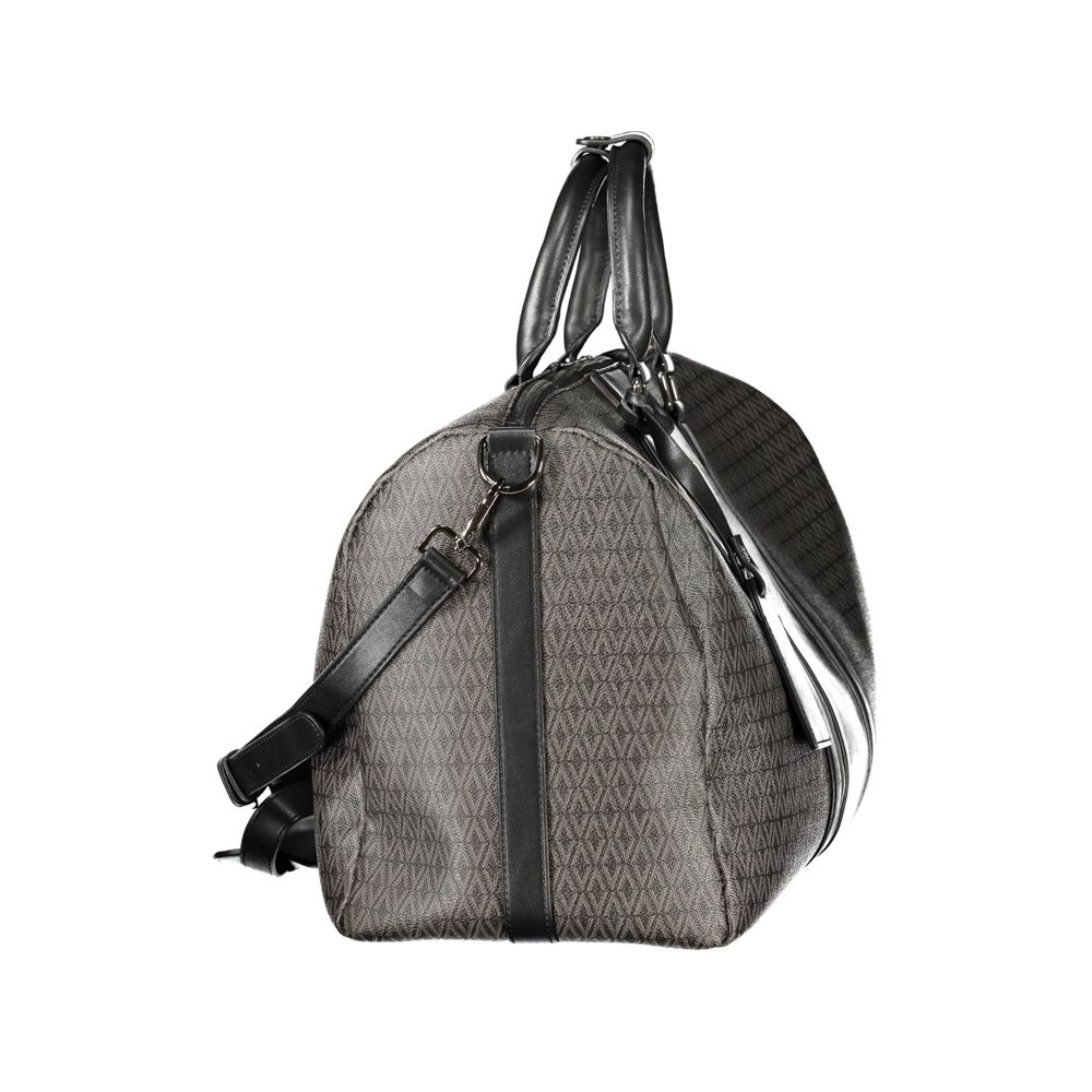 Black Polyurethane Women's Bag