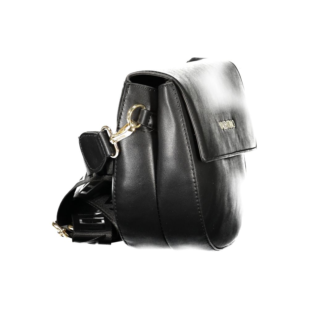 Black Polyurethane Women's Bag