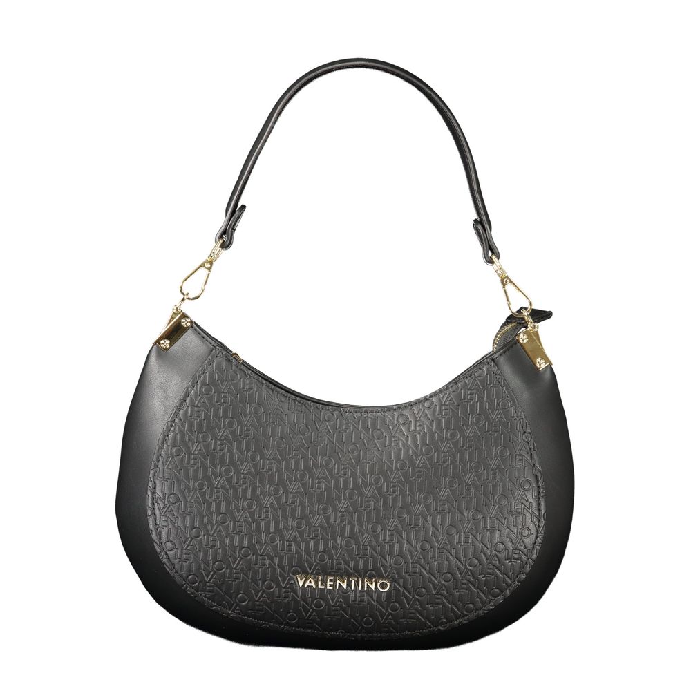 Black Polyurethane Women's Bag