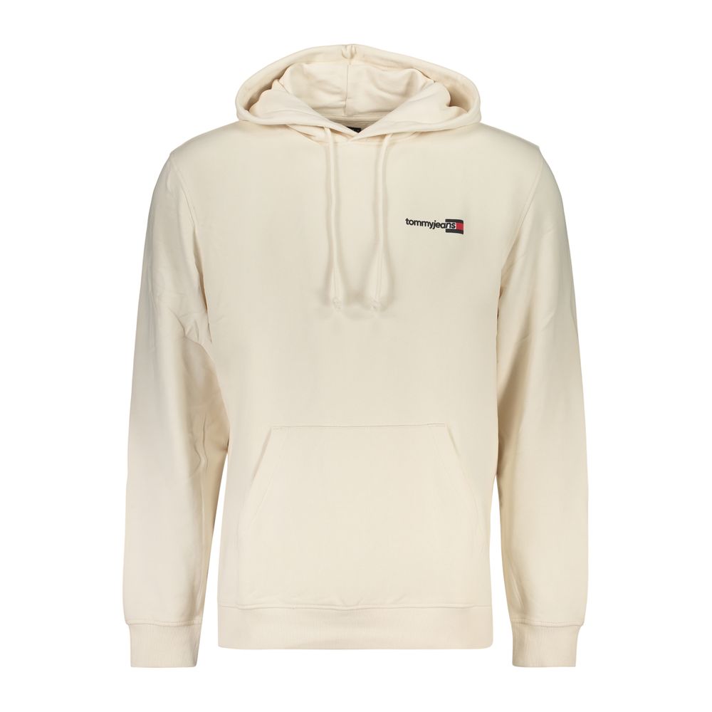 White Cotton Menswear Hoodie