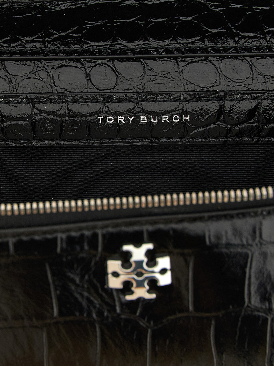 Black Lamb Leather Crossbody Bag