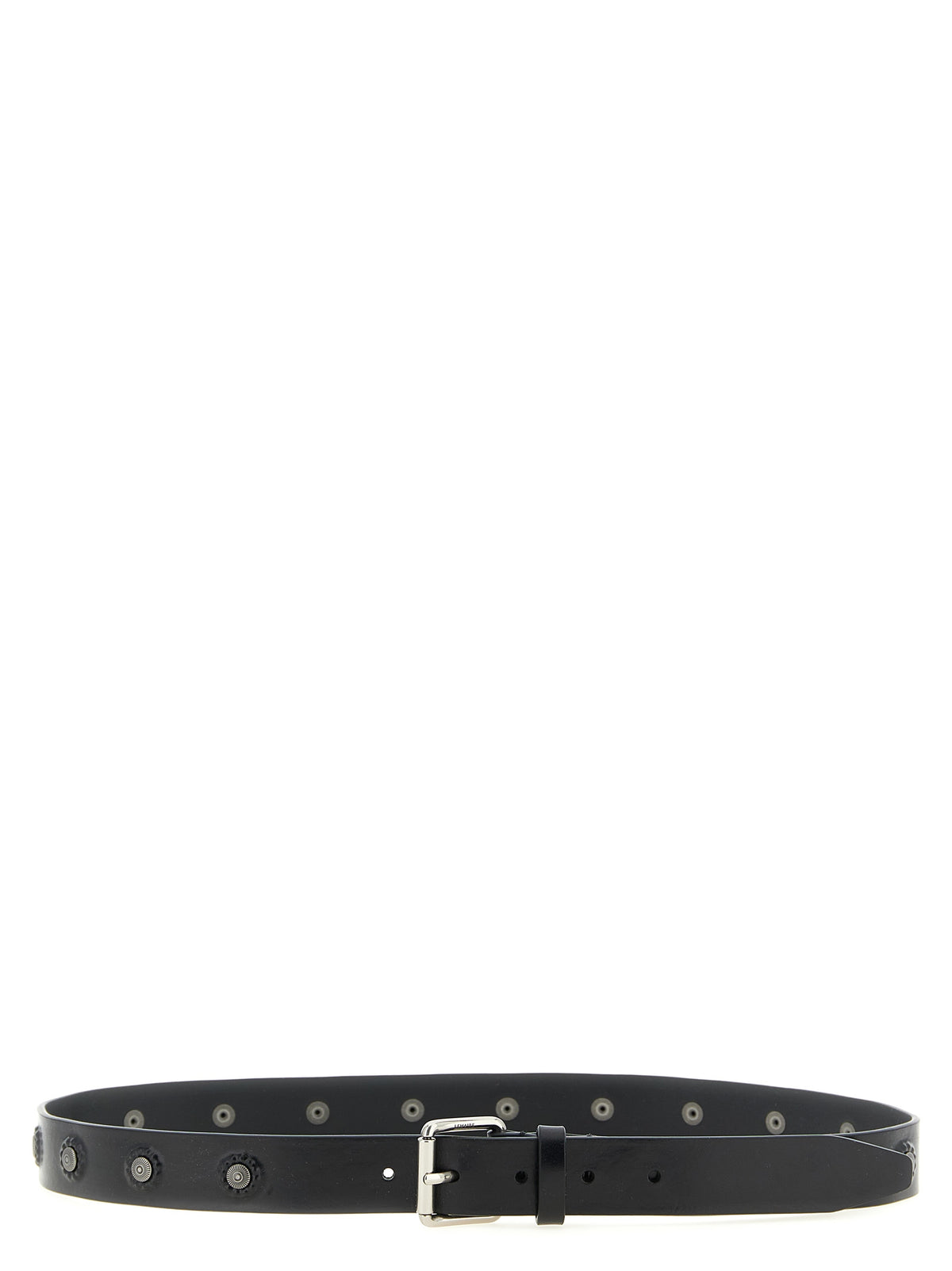 Black Calfskin Regular Belt