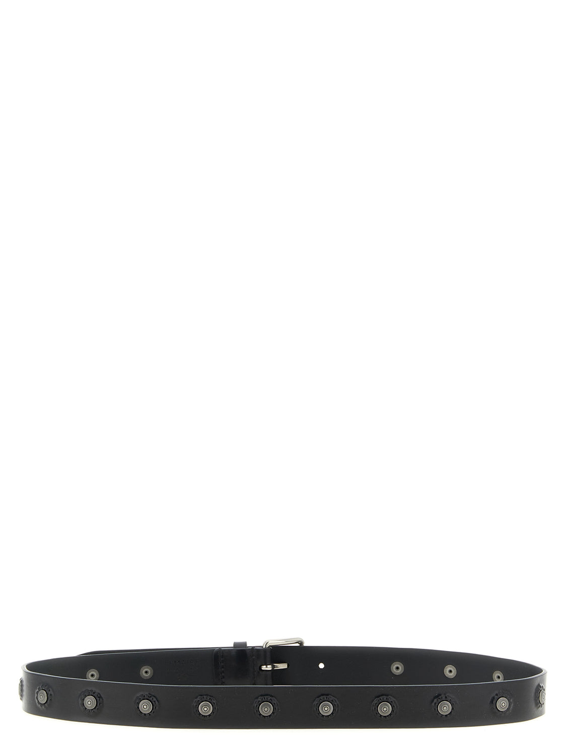 Black Calfskin Regular Belt