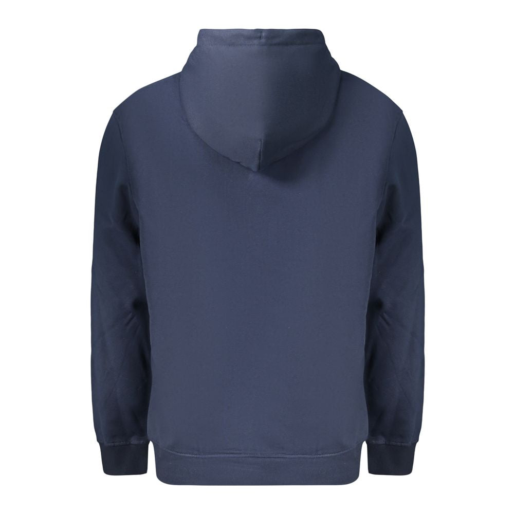 Blue Cotton Mens Sweatshirt