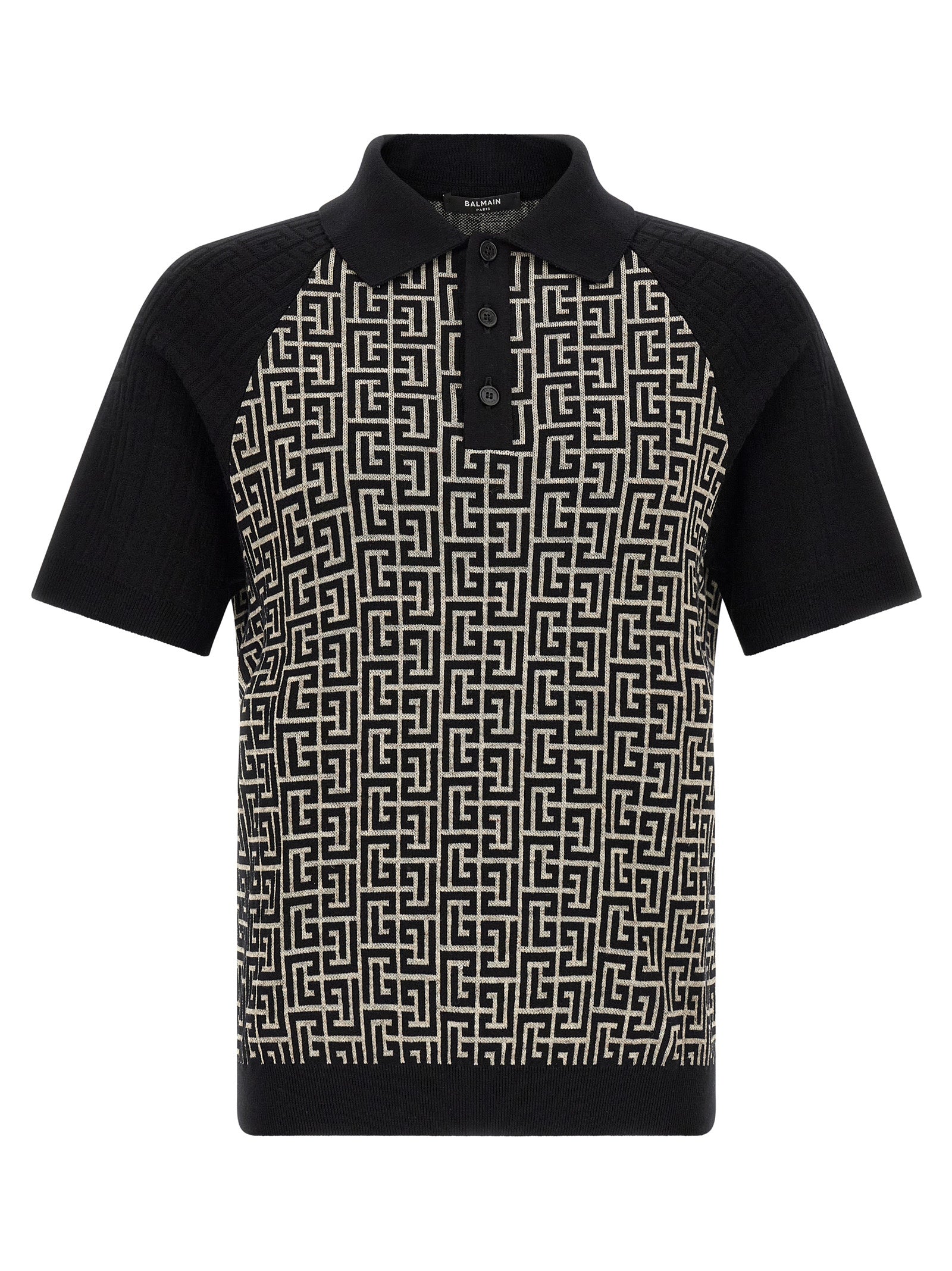 Bicolor Cotton Polo Shirt